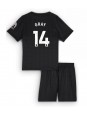 Tottenham Hotspur Archie Gray #14 Replika Borta Kläder Barn 2025-26 Kortärmad (+ byxor)